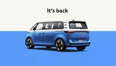 The Volkswagen ID. Buzz marks the brand's re-entry into the North-American minivan market after a 20-year hiatus. (Image source: Volkswagen)