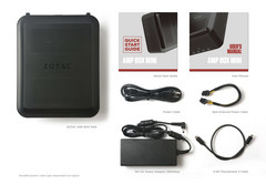 Zotac Amp Box GPU dock promises compatibility with any Thunderbolt 3 PC (Source: Zotac)