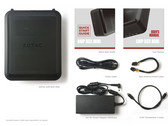 Zotac Amp Box GPU dock promises compatibility with any Thunderbolt 3 PC (Source: Zotac)