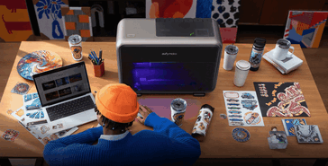 E1 UV printer workflow.