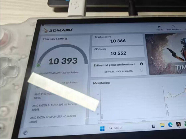 An earlier image provides a different look at the GPD Win 5. (Image source: QQ via @9550pro)