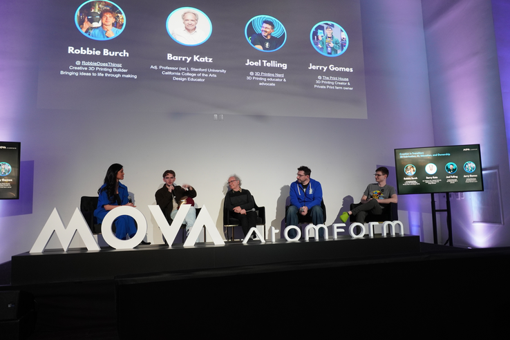 Creators and educators joined to discuss the AtomForm Palette 300