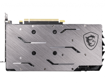 MSI GeForce GTX 1660 Ti Gaming X 6G backplate