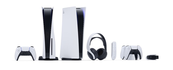 The new Sony PS5 models and accessories. (Image: Sony)