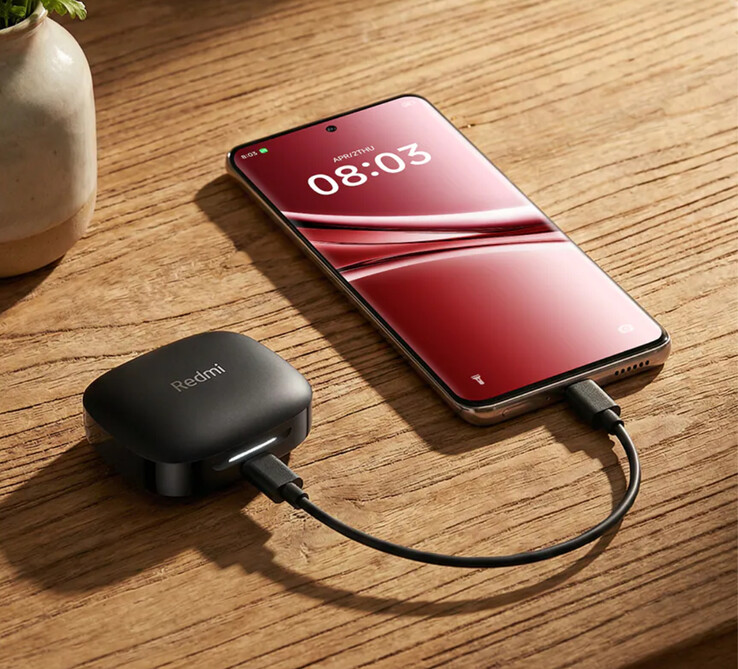 The Redmi Note 15 5G Special Edition supports reverse wired charging.