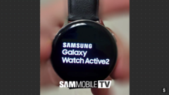 The video appears to show a boot-screen for the Watch Active 2. (Source: SamMobile)