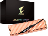 The unique copper heatsink ensures 14% lower temperatures. (Source: Aorus)