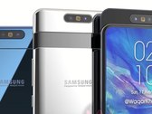 The Samsung Galaxy A90 offers a novel solution for the selfie camera. (YouTube/Waqar Khan)