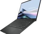 The ASUS Zenbook 14 OLED supports two Thunderbolt 4 ports, one Type-A, one HDMI 2.1, and a single 3.5 mm combo jack. (Source: ASUS)