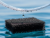 A depiction of the new material in action (Image source: AI-generated image)