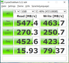 SSD: CrystalDiskMark 5.2