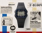 Casio’s new F-B100W watches bring Bluetooth and step tracking to the classic F-91W design