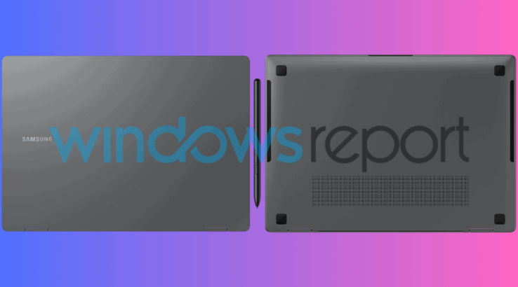 Samsung Galaxy Book 5 Pro 360 chassis (image source: Windows Report)
