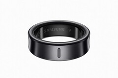 Galaxy Ring in the titanium black colorway (Image source: Samsungmobilepress)