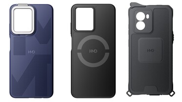 The HMD Fusion comes with three different interchangeable smart outfits (Image source: HMD)