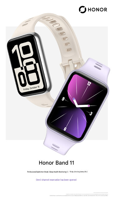 Honor Band 11 teaser (machine translated)