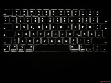 Keyboard backlighting