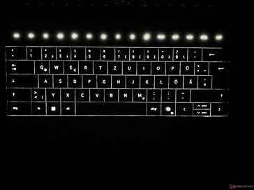 Keyboard backlighting