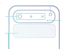 The Nubia Air is clearly inspired by the design of the iPhone 17 Air. (Image source: Evan Blass, edited)