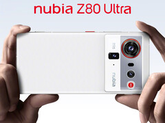 The Z80 Ultra will launch on October 22, 2025, in China. Pictured: the back of the flagship camera phone. (Image source: Nubia)