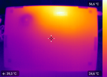 Heat development - Bottom (load)