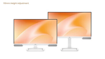 Height adjustment is possible (Image source: BenQ)