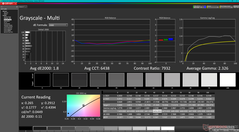 Grayscale before calibration