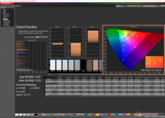 ColorChecker before calibration