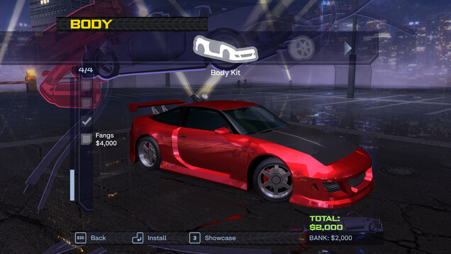 Car customization plays a major role in the new game.