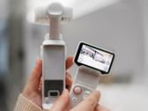 Insta360 Luna Ultra has a detachable remote with a touchscreen.