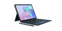 The Samsung Galaxy Tab S6 looks like a Microsoft Surface with its new keyboad cover attached. (Source: Android Headlines)