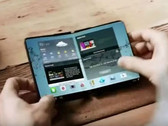 A Samsung foldable smartphone concept. (Source: Samsung)