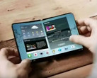 A Samsung foldable smartphone concept. (Source: Samsung)