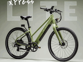 The Lectric XPress Lite e-bike in pine green colorway