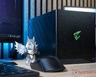 The Gigabyte Aorus RTX 5090 AI Box is now available at $2999.99. Pictured: the Thunderbolt 5 eGPU. (Image source: Sebastian Bade / Notebookcheck)