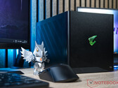 The Gigabyte Aorus RTX 5090 AI Box is now available at $2999.99. Pictured: the Thunderbolt 5 eGPU. (Image source: Sebastian Bade / Notebookcheck)