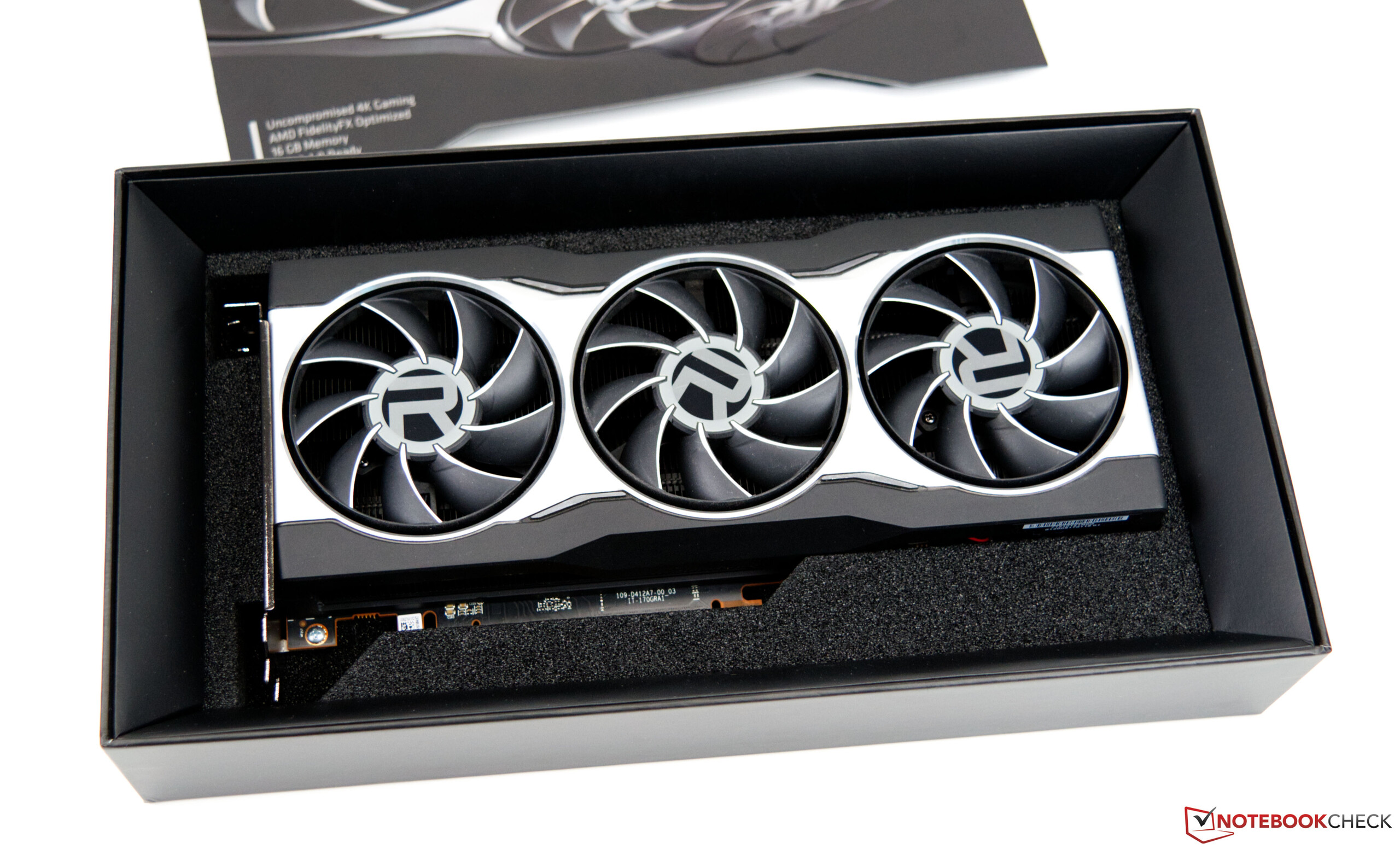 A black Radeon RX 6800 XT graphics card has been spotted 