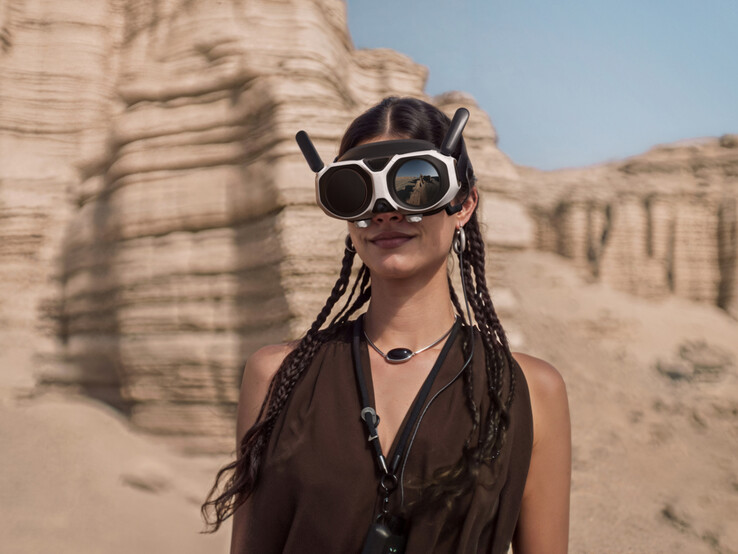 The Antigravity A1 Vision goggles. (Image source: Insta360)