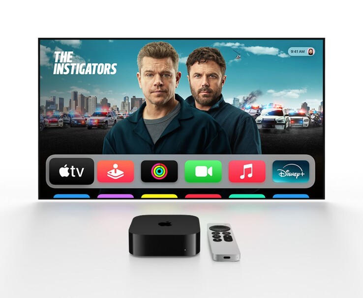 Apple TV 4K setup showing the tvOS home screen. (Image source: Apple)