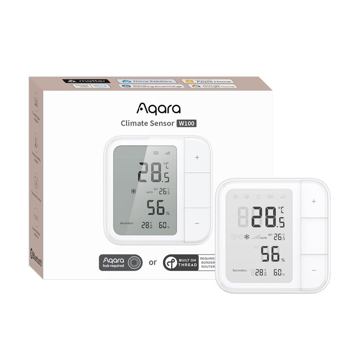 The Aqara Climate Sensor W100. (Image source: Aqara)