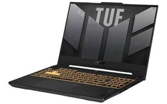 An RTX 4070 gaming laptop sale grants a steep discount on the TUF F15 (Image: Asus)