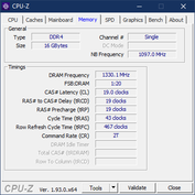 CPU-Z Memory