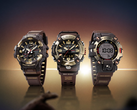From left: The Casio GR-B300H-5A, GG-B100XMH-5A, GW-9500MH-5.