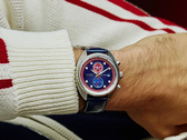 The Citizen x Captain America collab watch - CA7046-46W, pictured on a wrist. (Image source: @plus9time on Instagram)