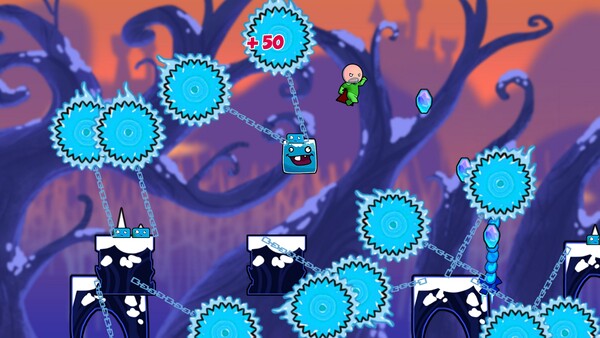 Cloudberry Kingdom PlayStation Store screenshot showing gameplay (Image source: PlayStation Store)