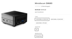 Minisforum Mercury Series EM680 review: An astoundingly small mini PC with  a Ryzen 7 6800U and USB4 -  Reviews