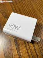 The included 90-watt power supply.