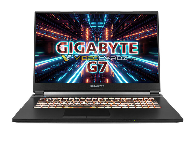 Gigabyte G7. (Image source: Gigabyte/VideoCardz)