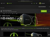 Nvidia GeForce Game Ready Driver 532.03 notification in GeForce Experience (Source: Own)