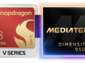 The Snapdragon 8 Elite Gen 5 V series and the Dimensity 9500